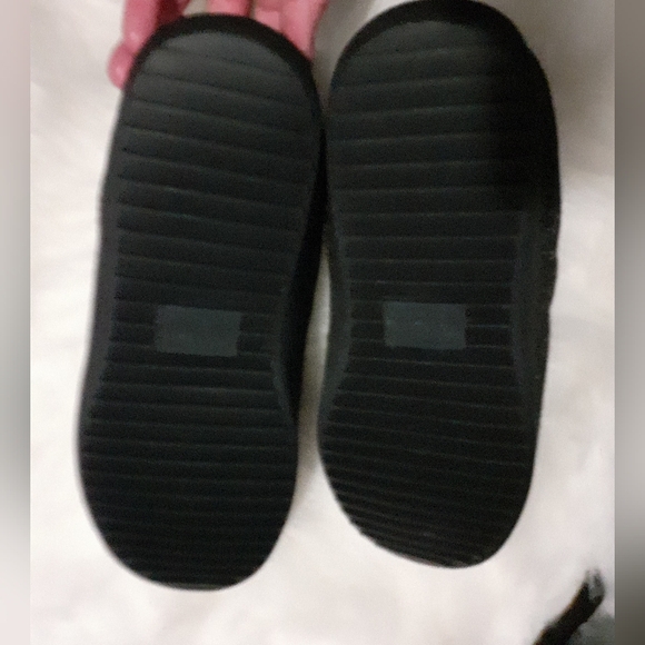 NWT Merrimac Size 10-11 Memory Foam Black Slippers - Picture 4 of 5